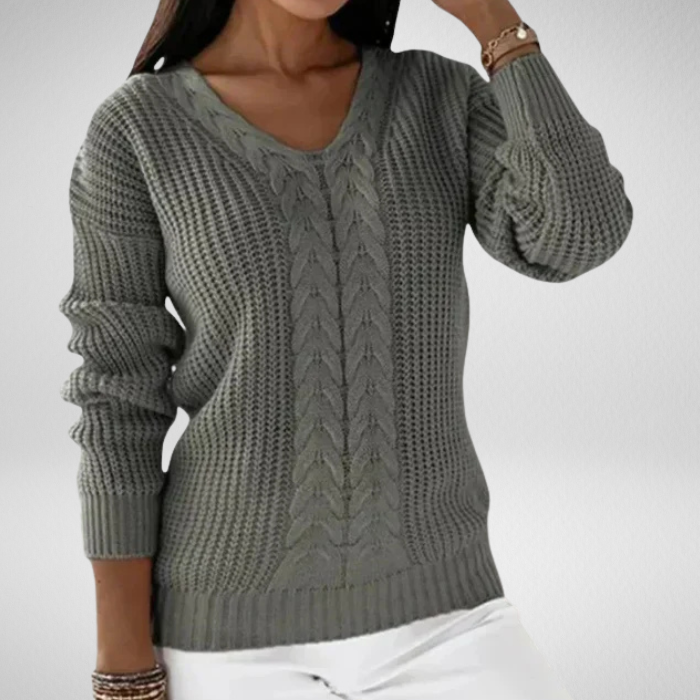 Tessa | Classic V-Neck Sweater