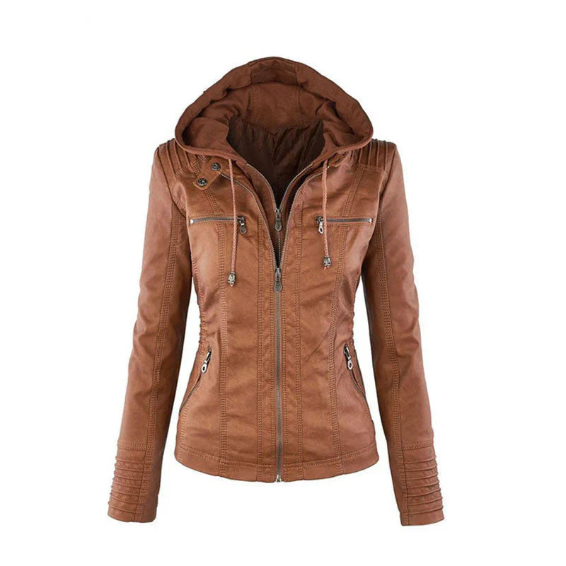 Essa | Zip-Up Moto Jacket