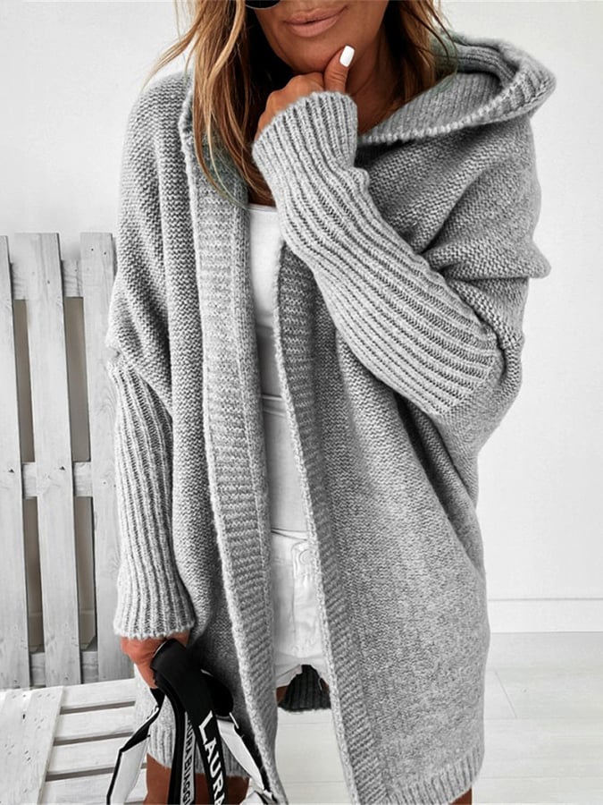 Heidi | Cozy Oversized Hooded Cardigan