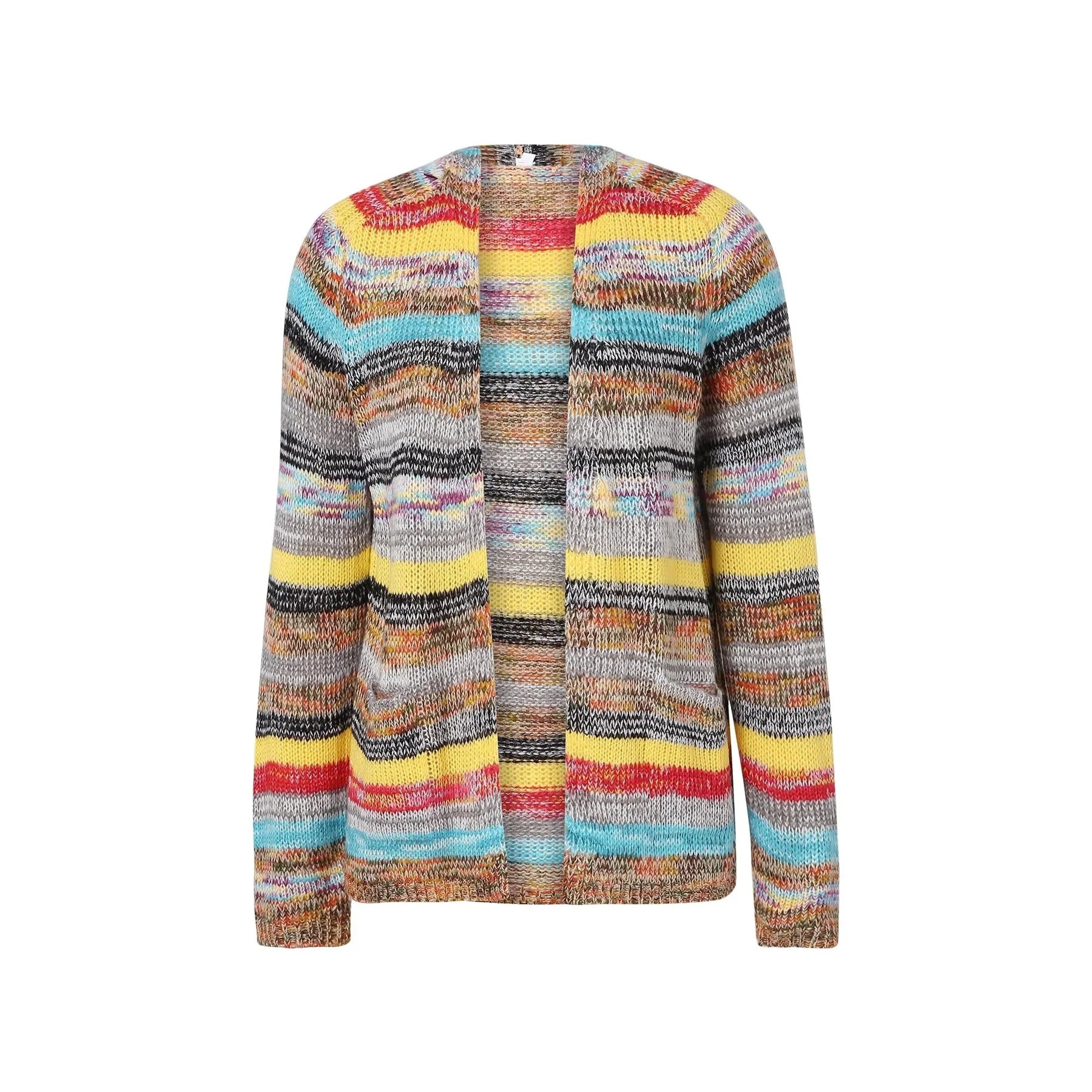 Beth | Vibrant Multicoloured Cardigan