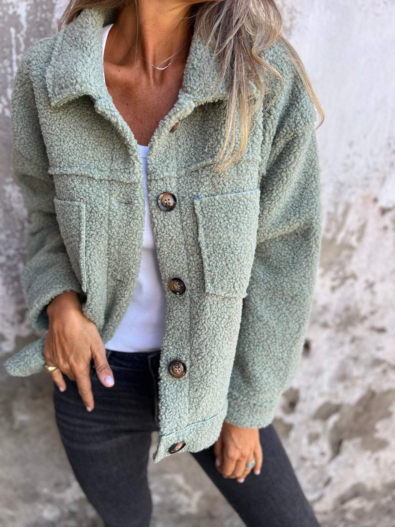 Claira | Cozy Button-Up Jacket