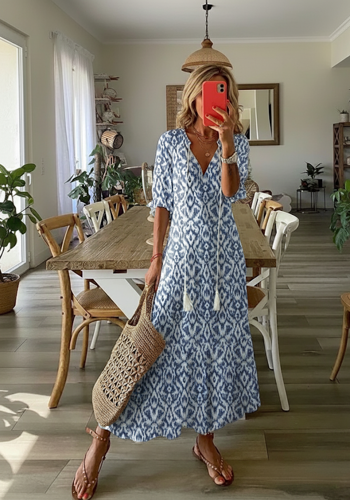 Dana | Boho Tummy Coverage Dress