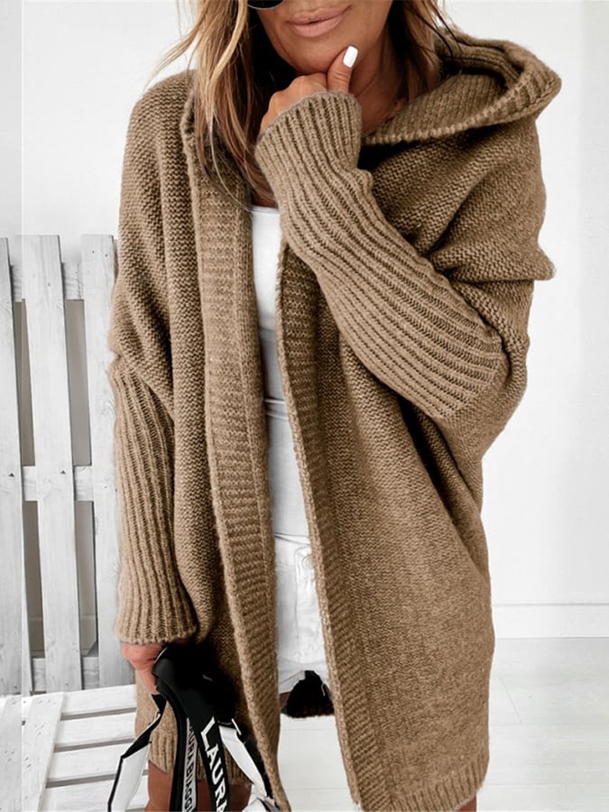 Heidi | Cozy Oversized Hooded Cardigan