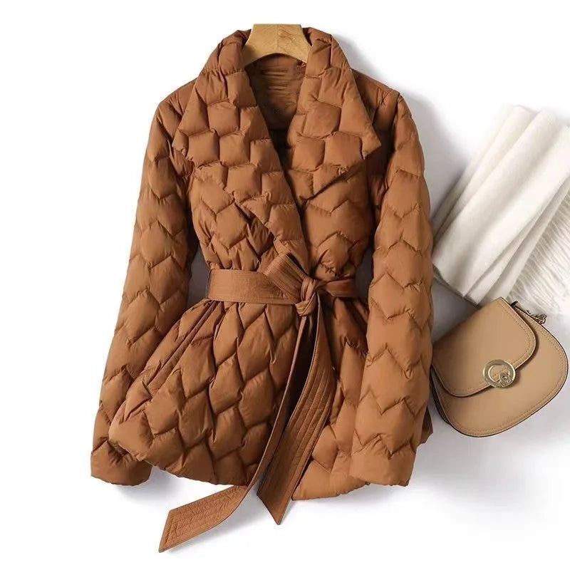 Ruth | Quilted Wrap Jacket