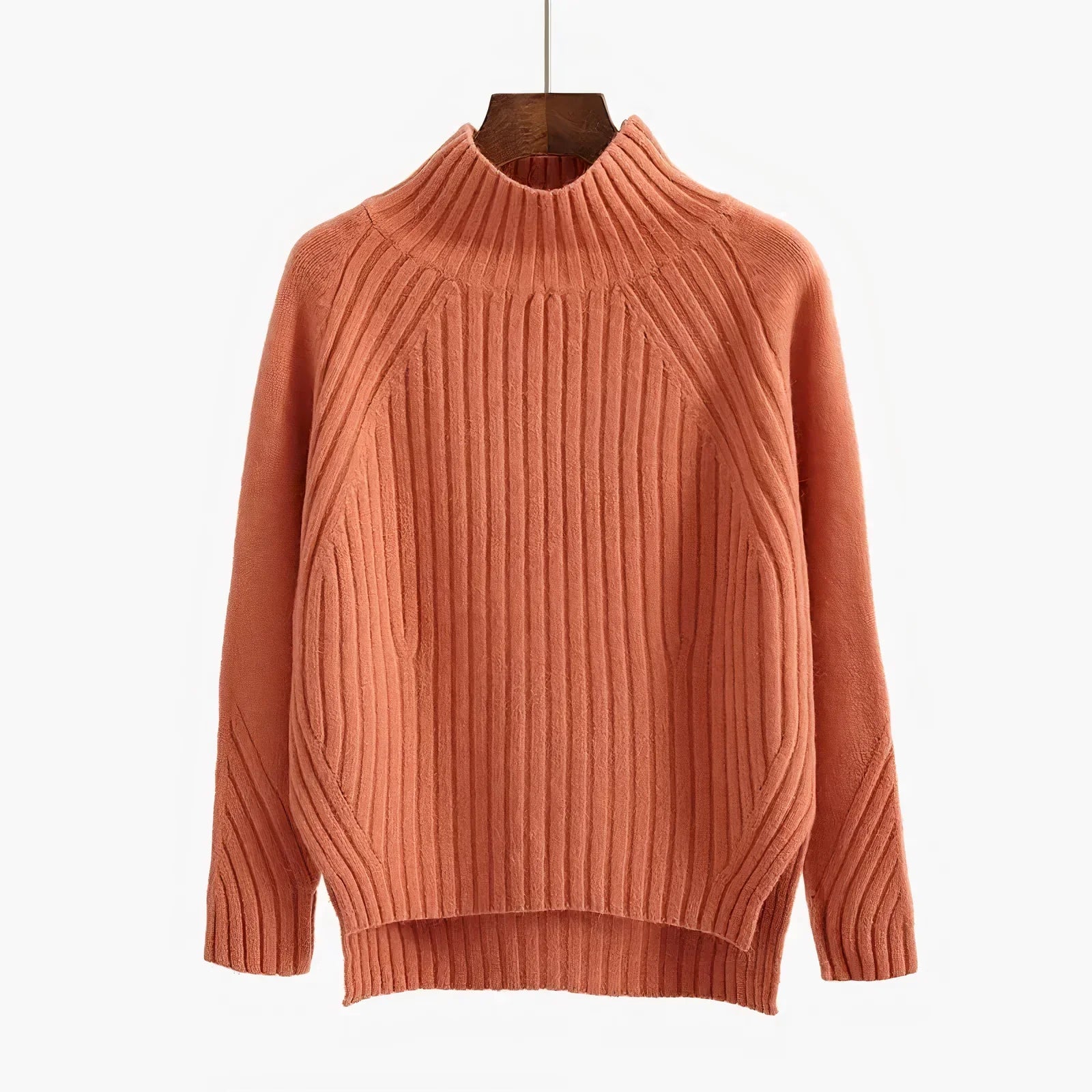 Zoey | Cozy Ribbed Turtleneck