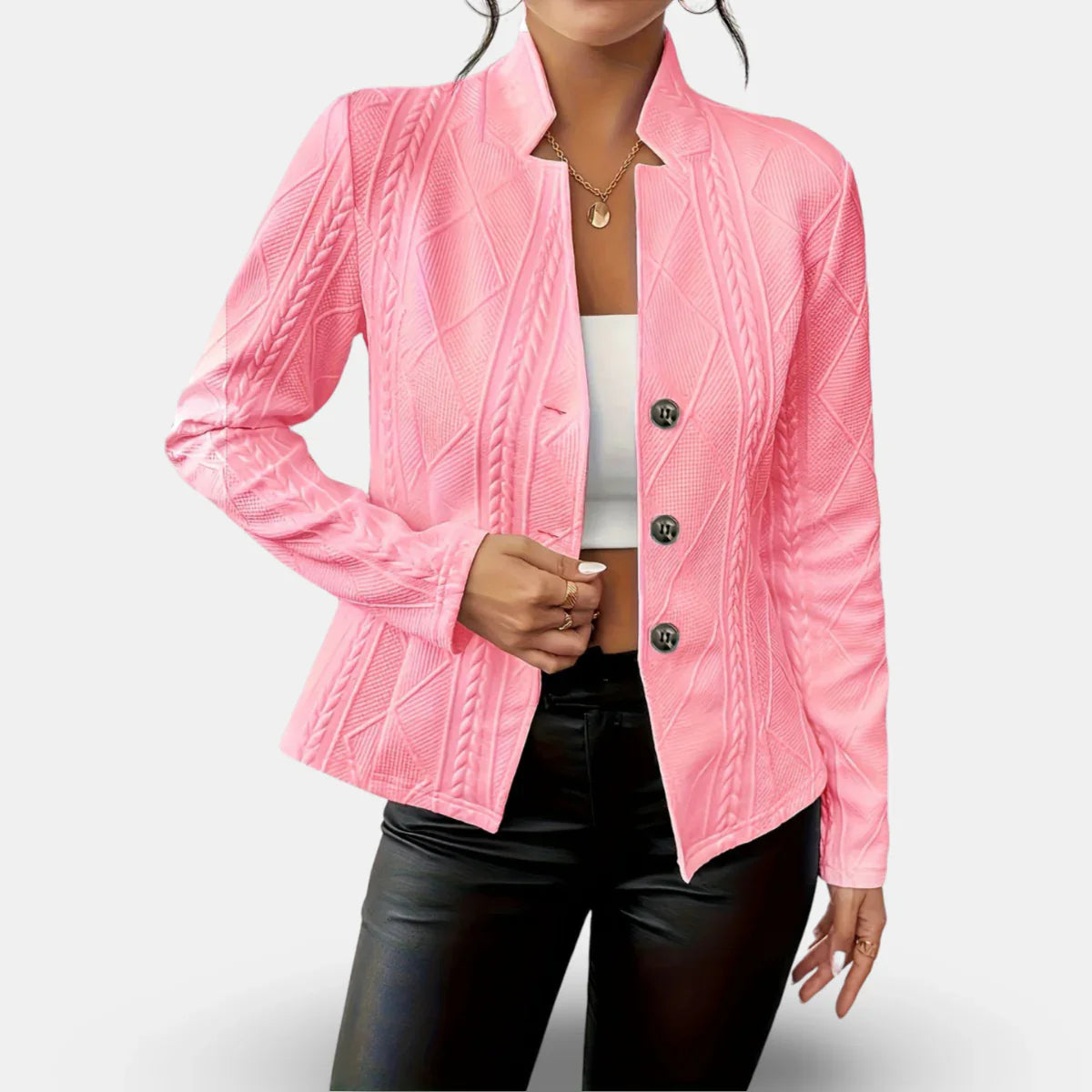 Mona | Elegant Tailored Cardigan