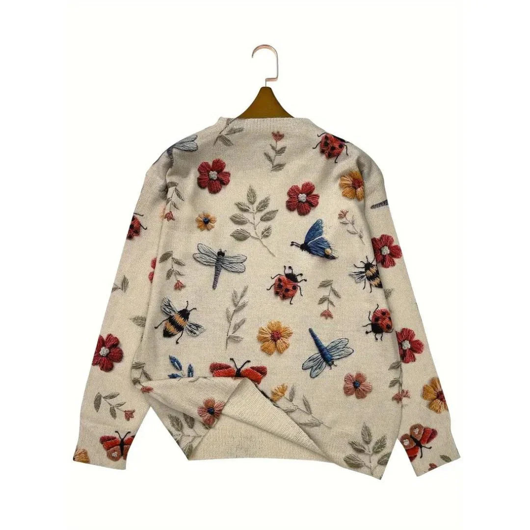 Esme | Garden Print Sweater