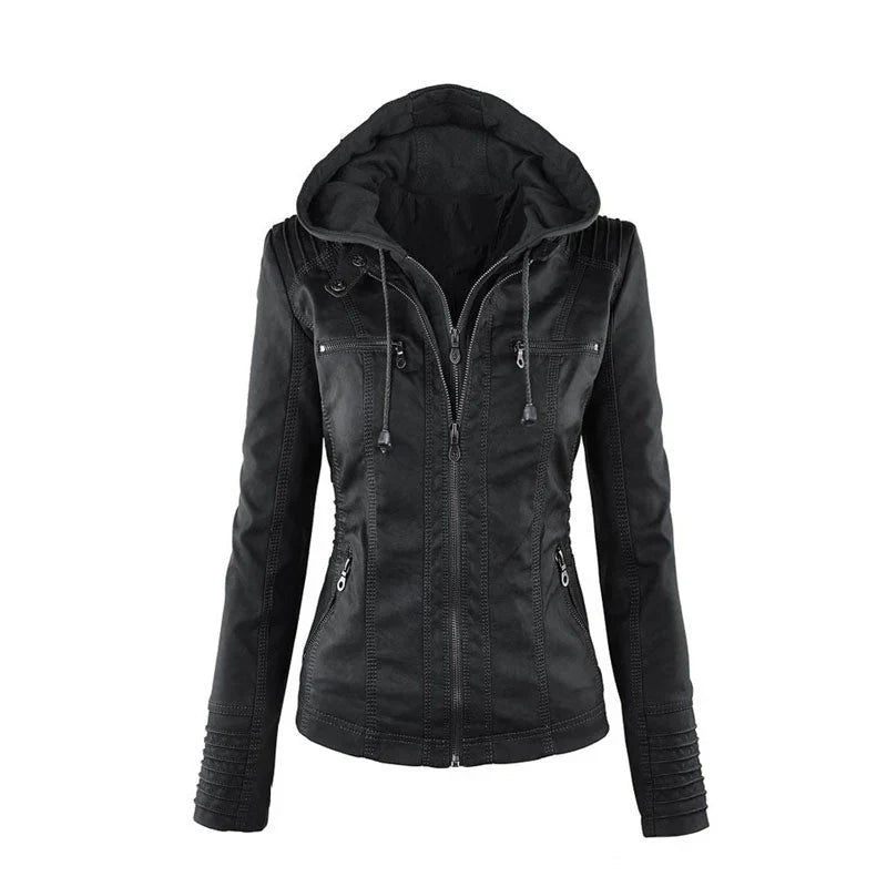 Essa | Zip-Up Moto Jacket